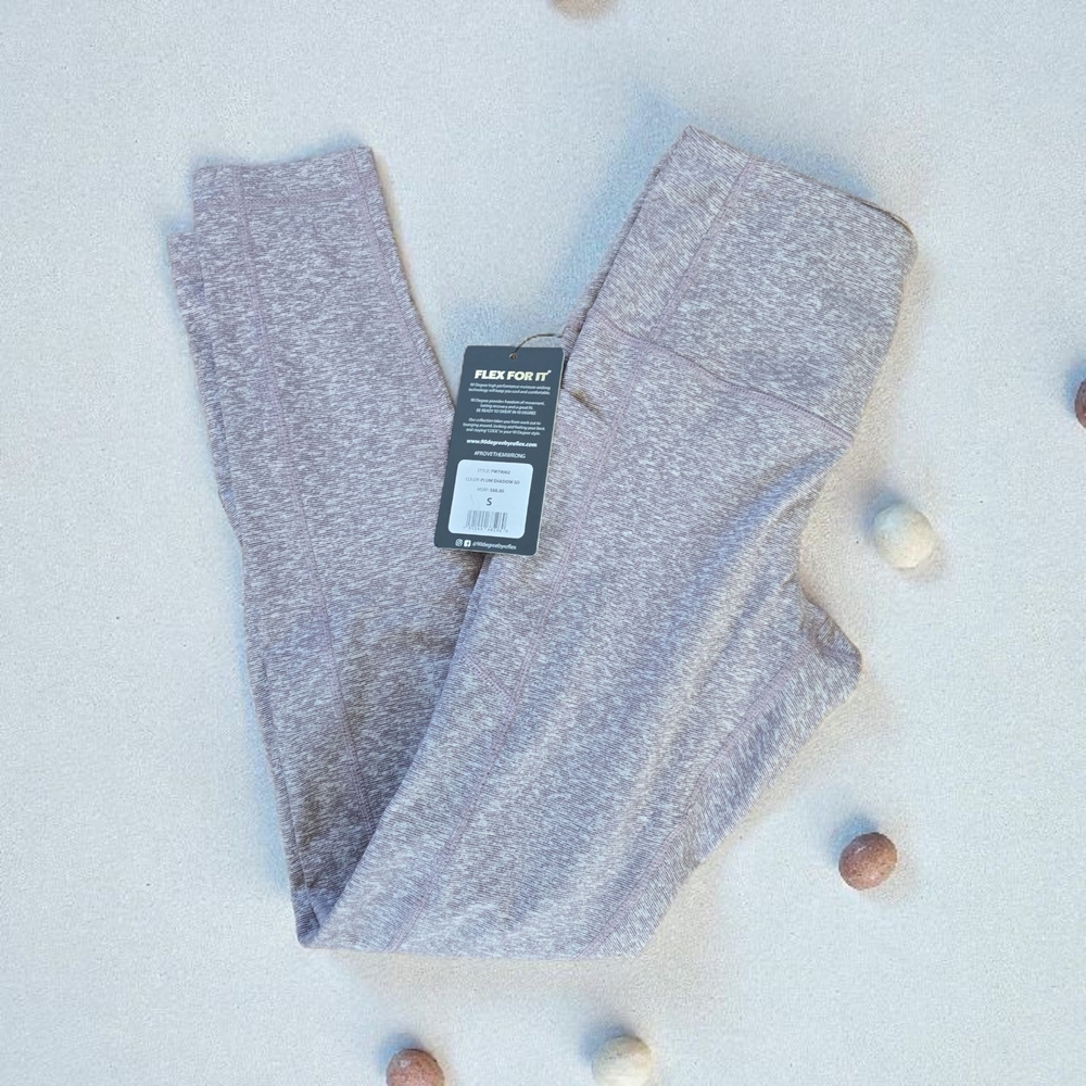 90 Degree By Reflex Plum SHADOW Leggings